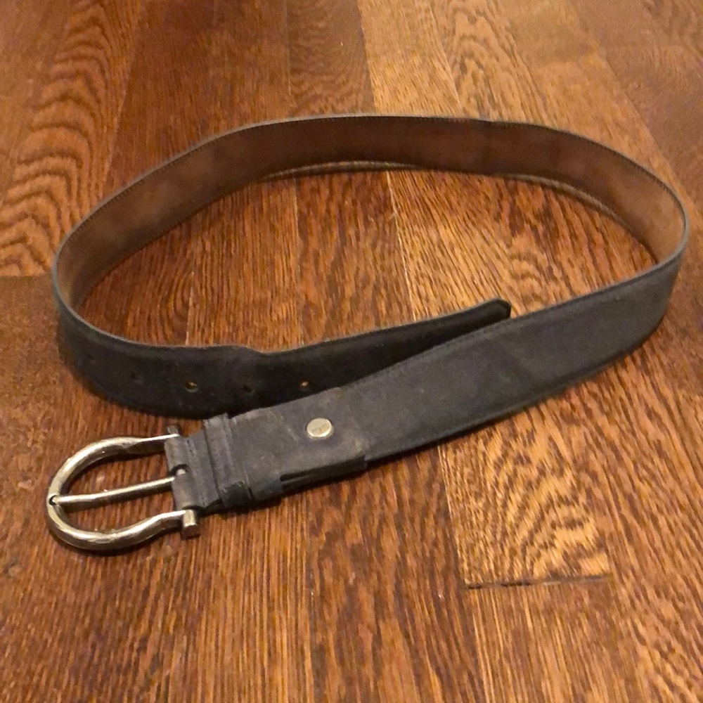 Ferragamo suede belt